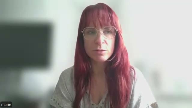 Marie sharing her coaching testimonial on video