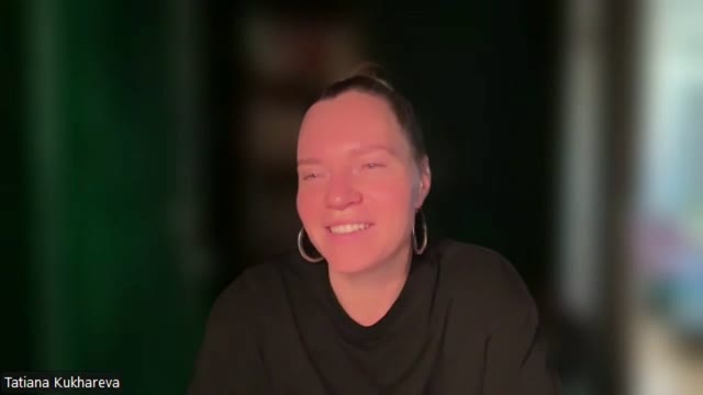Tatiana Kukhareva sharing her coaching testimonial on video